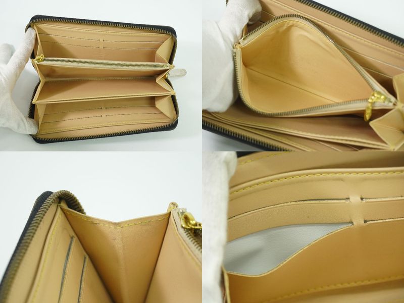 Authentic Louis Vuitton LV Zippy Wallet Monogram Multicolor Long Wallet Noir