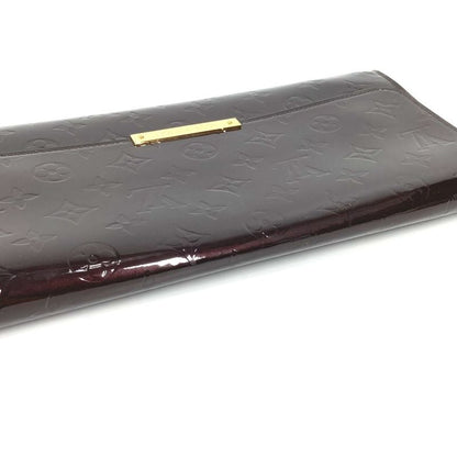 Louis Vuitton Clutch Bag Robertson M91548 Monogram Vernis Canvas Amarante Purple