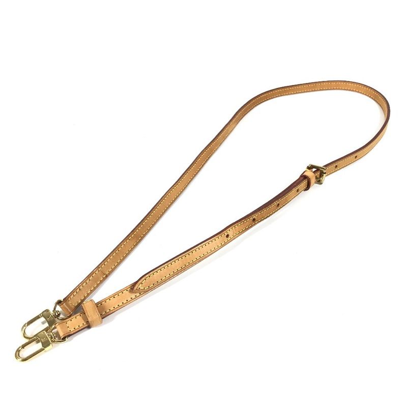 Louis Vuitton Shoulder Strap J52314 Nubuck Leather Beige
