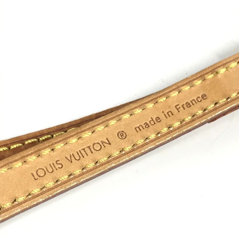 Louis Vuitton Shoulder Strap J52314 Nubuck Leather Beige