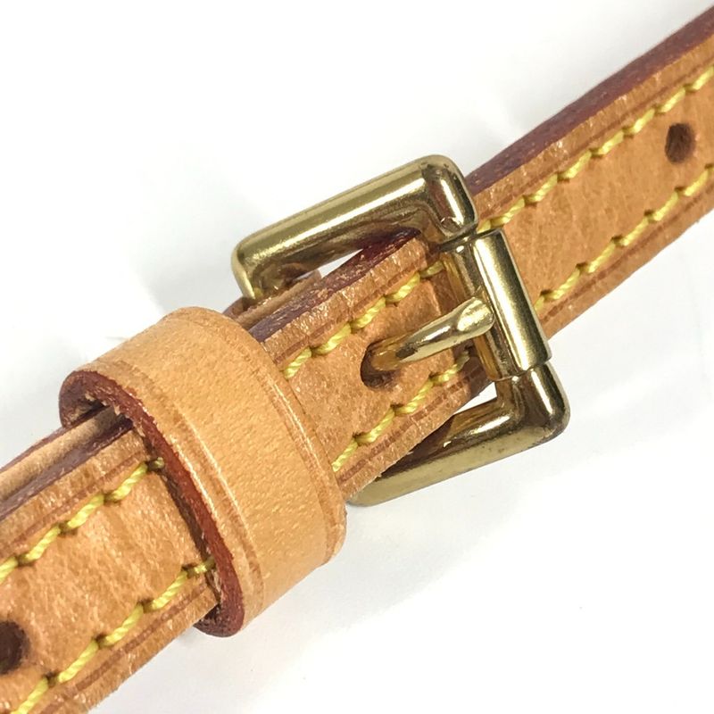Louis Vuitton Shoulder Strap J52314 Nubuck Leather Beige