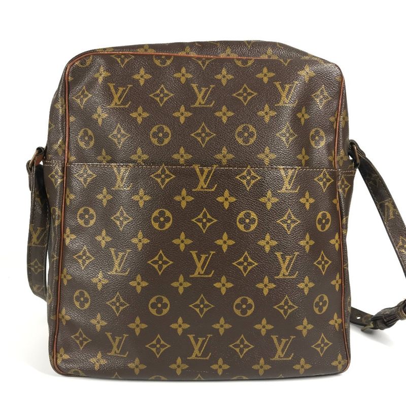 Louis Vuitton Shoulder Bag Malso M40264 Monogram Canvas Brown