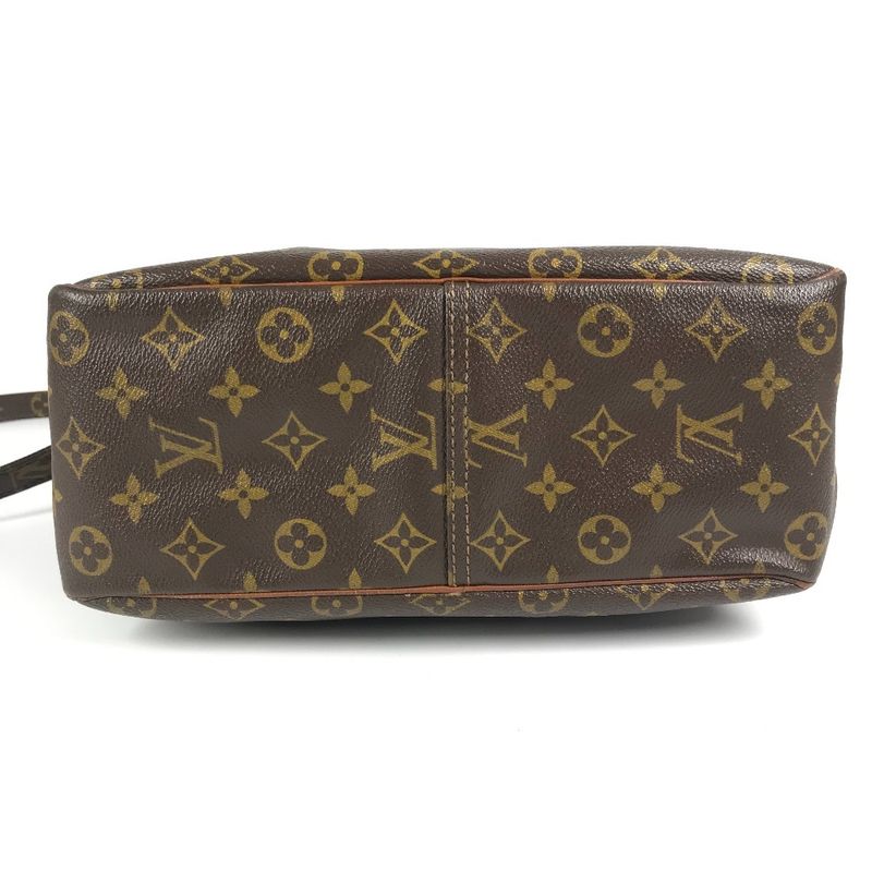 Louis Vuitton Shoulder Bag Malso M40264 Monogram Canvas Brown