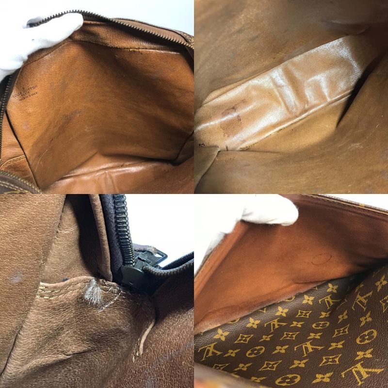 Louis Vuitton Shoulder Bag Malso M40264 Monogram Canvas Brown