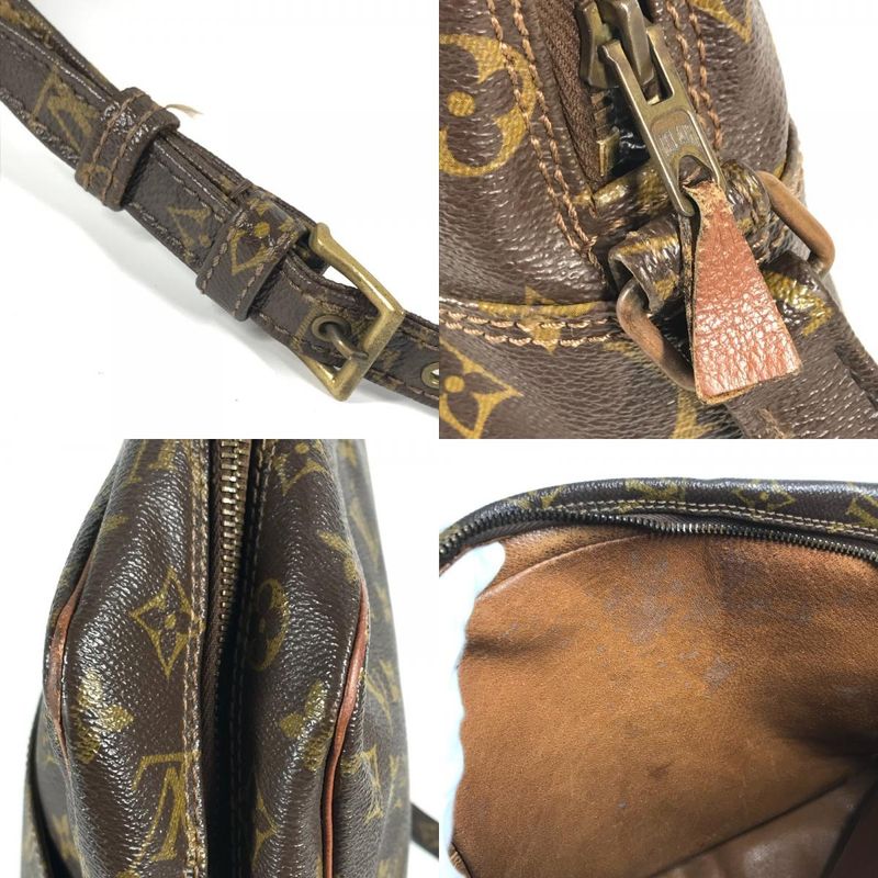 Louis Vuitton Shoulder Bag Malso M40264 Monogram Canvas Brown