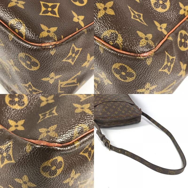 Louis Vuitton Shoulder Bag Malso M40264 Monogram Canvas Brown