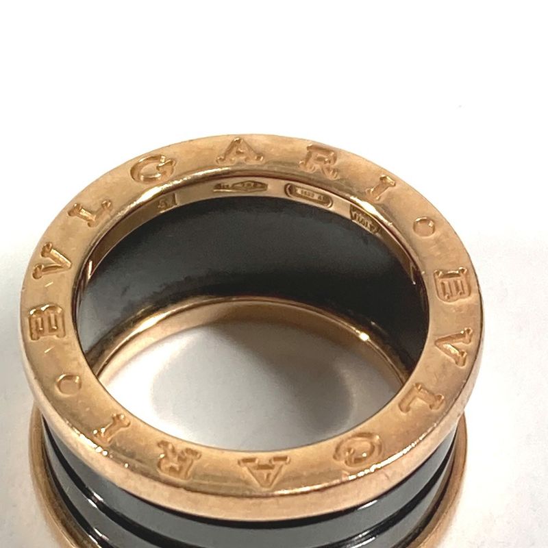 Bvlgari Bulgari Ring - B-zero1 Au750 Black