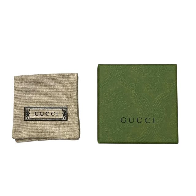 Gucci 402763 Lion's Head Ring Accessories GP Silver [size 8] Gucci Unisex