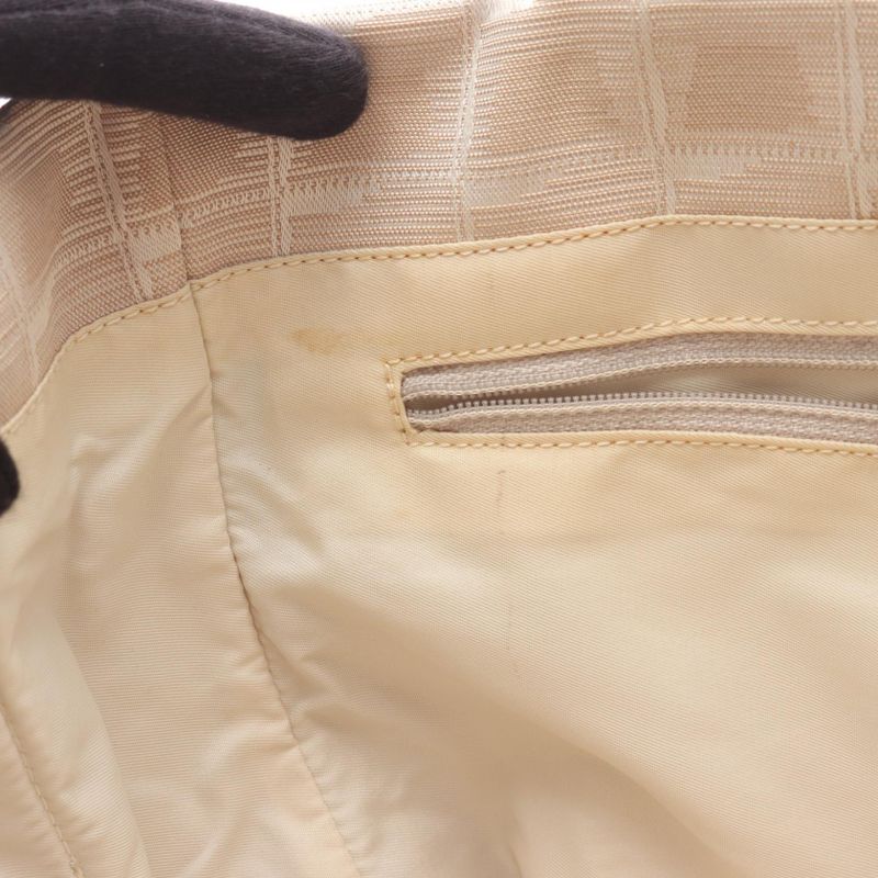 Chanel Tote Bag New Travel Line MM A15991 Beige Leather New Travel Line Tote MM