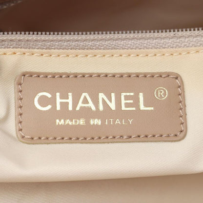 Chanel Tote Bag New Travel Line MM A15991 Beige Leather New Travel Line Tote MM
