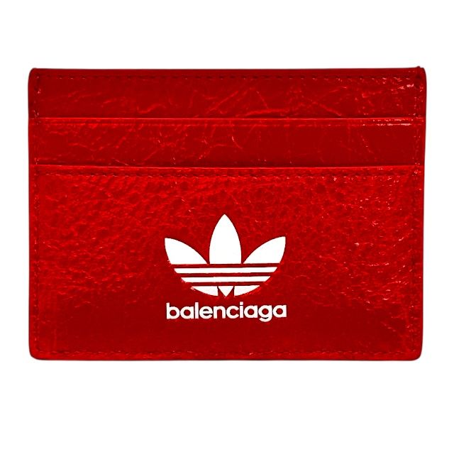 Unused Balenciaga Adidas Collaboration 721895 Card Holder Card Case Pass Case
