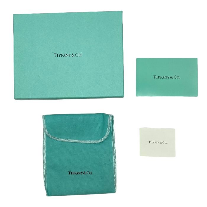 Tiffany & Co Card Case Business Card Holder Periodicals Pass Case Leather