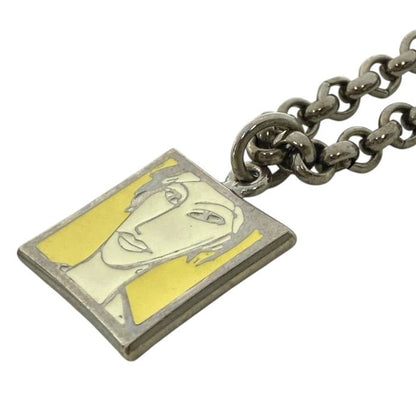 Loewe Necklace Picasso Collaboration Pendant Accessories Painting Art Plate