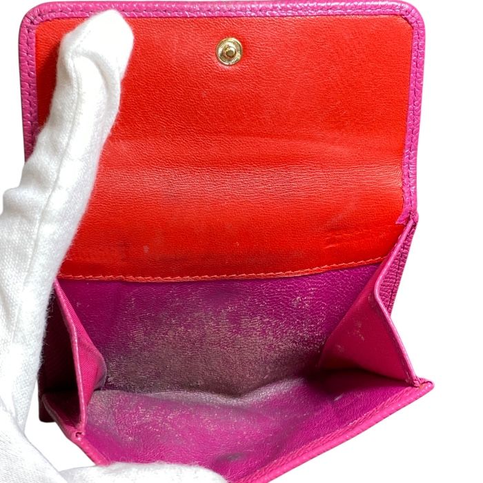 Bulgari 282491 Wallet Trifold Wallet Medium Wallet Fold Wallet Logo Clip