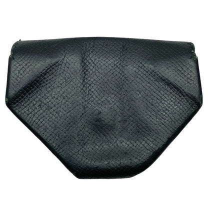 Hermes Le Van Cattle Coin Case Coin Purse Coin Purse Chèvre Leather Black