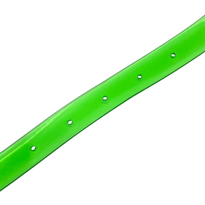 Dior Da-q7p620d Sports Line Vinyl Belt GP Clear Green Gold Christian Dior [size