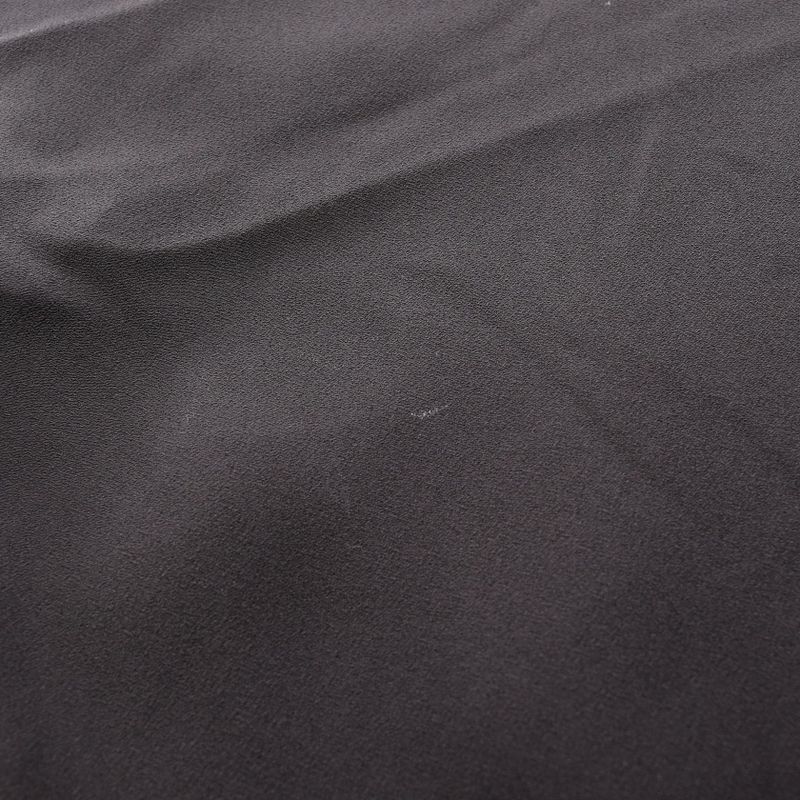 Prada Skirt Satin Sable Black Rayon Silk Skirt Women Used A