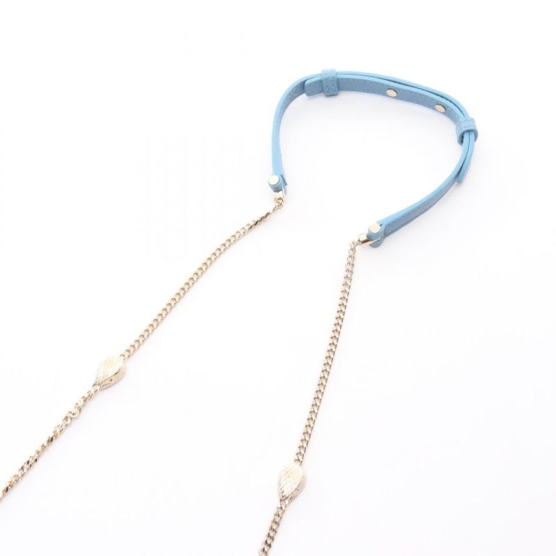 Bulgari Bvlgari Handbag Serpenti Jewelry Box Blue Leather Serpenti 2way Vanity