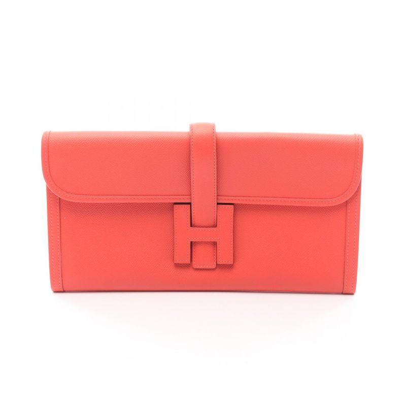 Hermes Second Bag Clutch Bag Gijeran 29 Rose Jaipur Rose Jaipur Other Gijeran