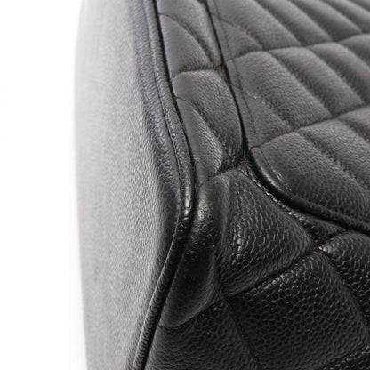 Chanel Tote Bag Reproduction Tote Black Caviar Skin (grained Calf) Reproduction