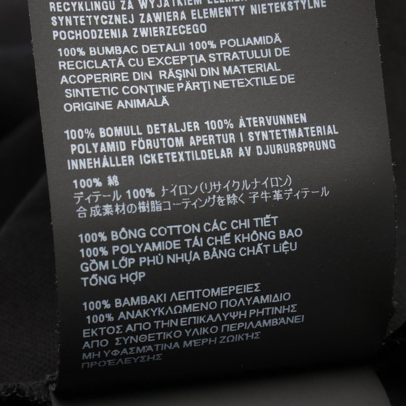 Prada Polo Shirt Pique Re-nylon Mock Turtleneck Ujn917 Cotton Top Men Used A