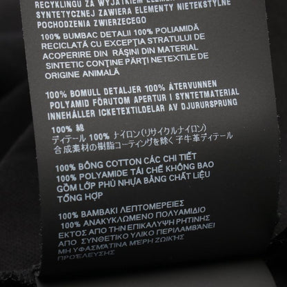 Prada Polo Shirt Pique Re-nylon Mock Turtleneck Ujn917 Cotton Top Men Used A