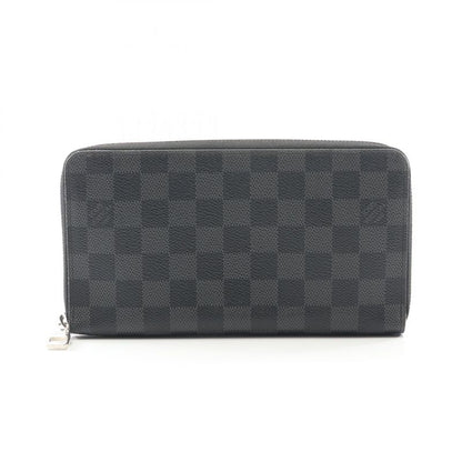 Louis Vuitton Round Long Wallet Zippy Organizer Damier Graphite N63077 Other