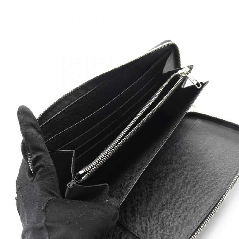 Louis Vuitton Round Long Wallet Zippy Organizer Damier Graphite N63077 Other