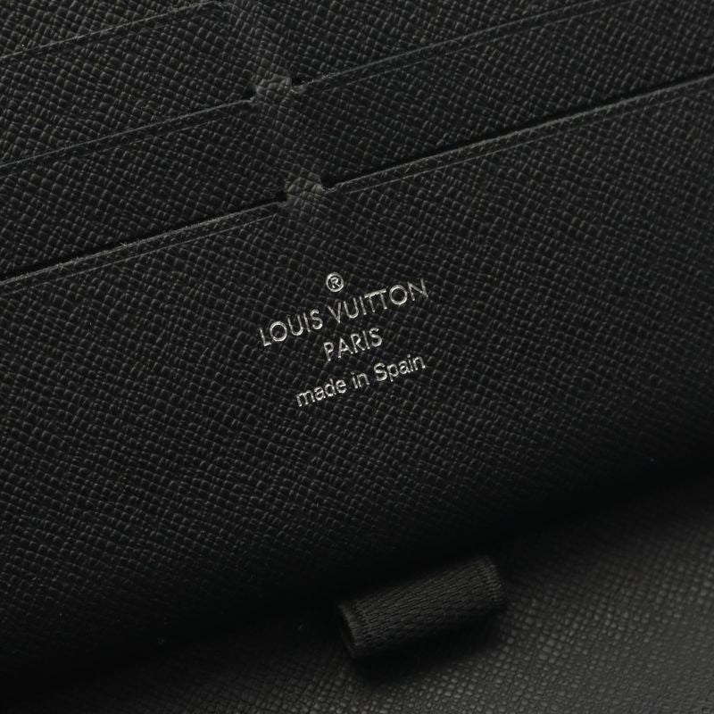 Louis Vuitton Round Long Wallet Zippy Organizer Damier Graphite N63077 Other