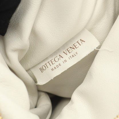 Bottega Veneta Second Bag Clutch Bag Mini The Twist 652001 White Leather Mini
