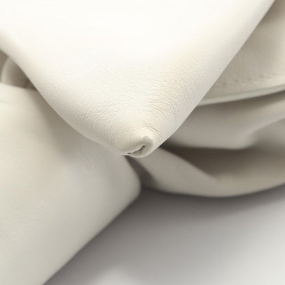 Bottega Veneta Second Bag Clutch Bag Mini The Twist 652001 White Leather Mini