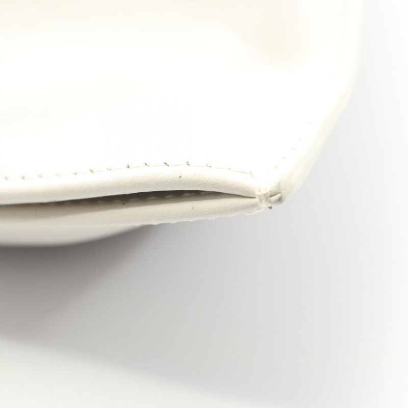 Bottega Veneta Second Bag Clutch Bag Mini The Twist 652001 White Leather Mini