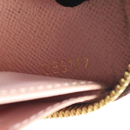 Louis Vuitton Round Long Wallet Zippy Wallet Monogram Rose Ballerine M41894