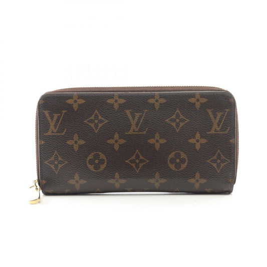 Louis Vuitton Round Long Wallet Zippy Wallet Monogram Rose Ballerine M41894
