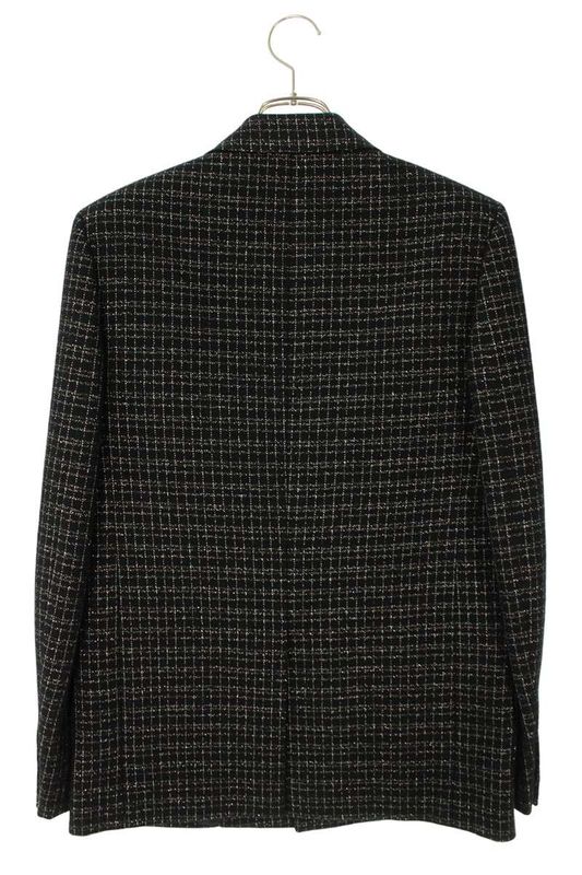 Saint Laurent Paris 644409 Y1c81 Tweed Tailored Jacket Men's 44