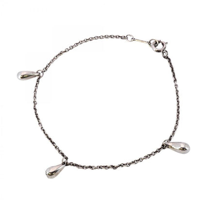 Tiffany & Co Bracelet Teardrop 3 Motifs Silver 925 Ladies