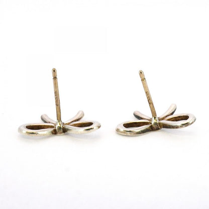 Tiffany & Co Earrings Bow/ribbon 925 Silver Ladies