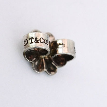 Tiffany & Co Earrings Bow/ribbon 925 Silver Ladies