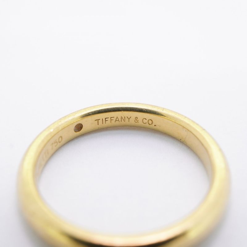 Tiffany & Co Ring Stacking Band 1PD 18K Yellow Gold Yellow Gold Diamond #10