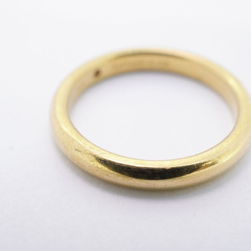 Tiffany & Co Ring Stacking Band 1PD 18K Yellow Gold Yellow Gold Diamond #10