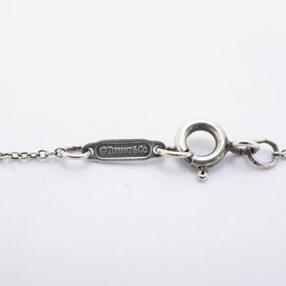 Tiffany & Co Necklace Heart Motif Silver 925 Pearl Ladies