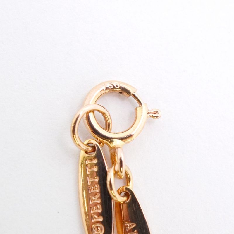 Tiffany & Co Necklace By-the-yard 1PD 18K Pink Gold Pink Gold Diamond Ladies