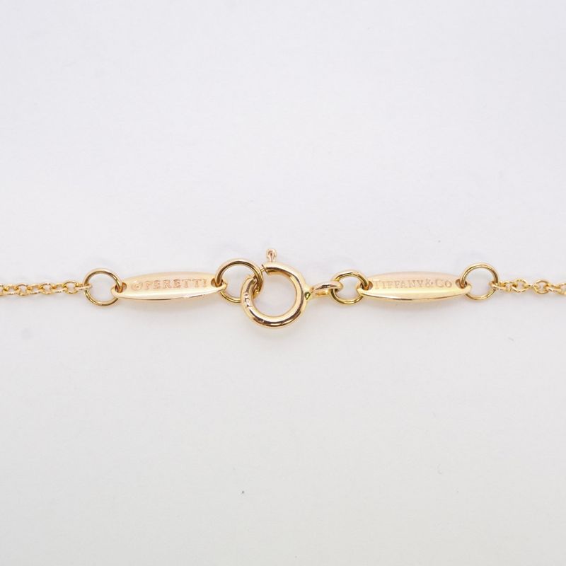 Tiffany & Co Necklace By-the-yard 1PD 18K Pink Gold Pink Gold Diamond Ladies