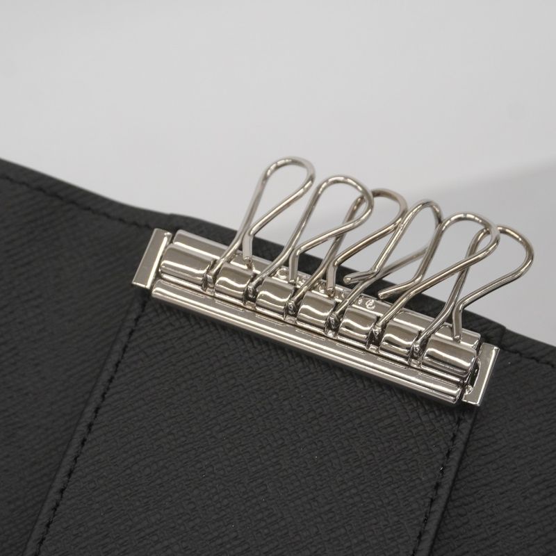 Louis Vuitton Key Case Monogram Eclipse Multicles 6 M82603 Black Men's