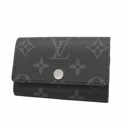 Louis Vuitton Key Case Monogram Eclipse Multicles 6 M82603 Black Men's