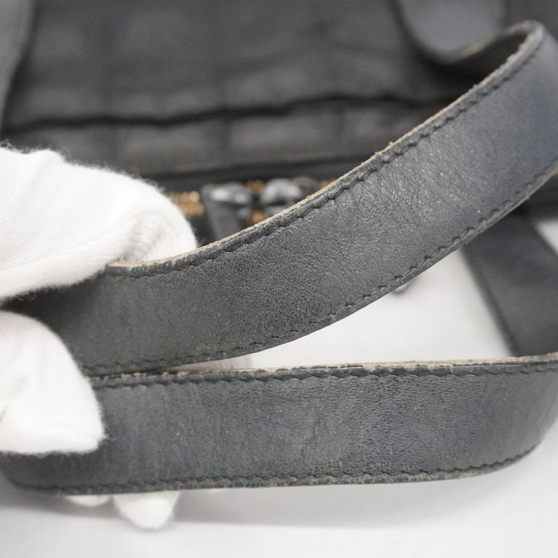 Chanel Handbag New Travel Nylon Black Cles Deuce