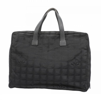 Chanel Handbag New Travel Nylon Black Cles Deuce