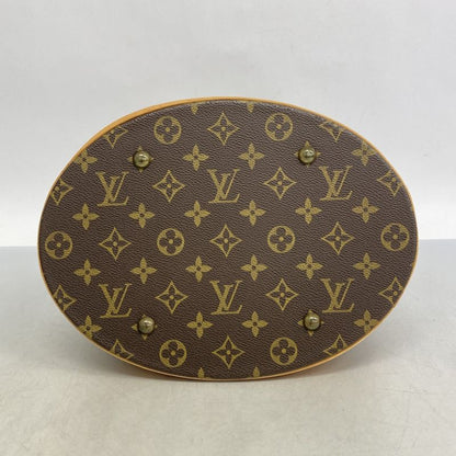 Louis Vuitton Tote Bag Monogram Bucket GM M42236 Brown Ladies