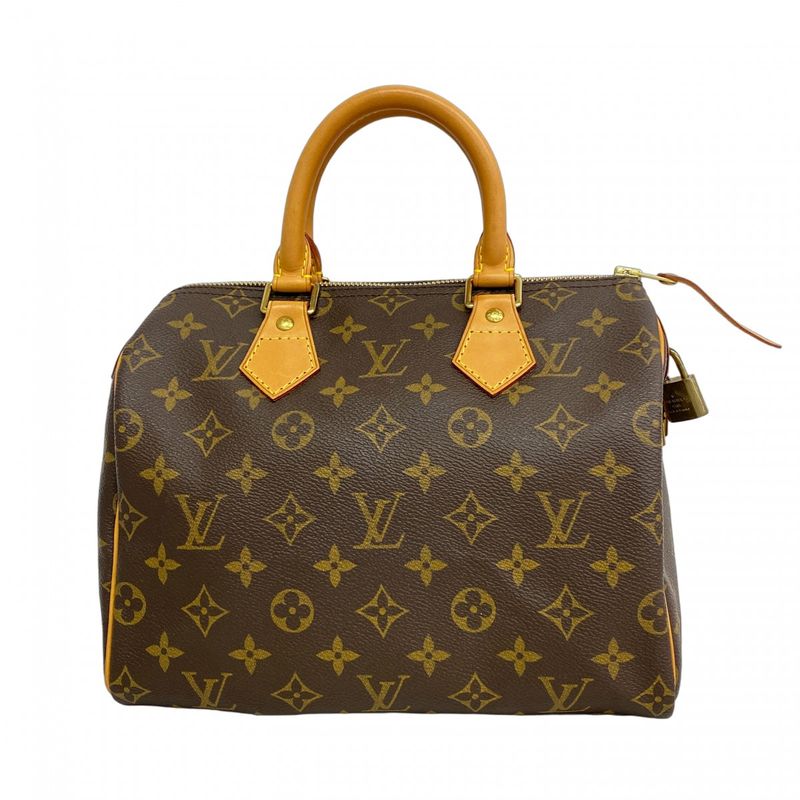Louis Vuitton Handbag Monogram Speedy 25 M41109 Brown Ladies
