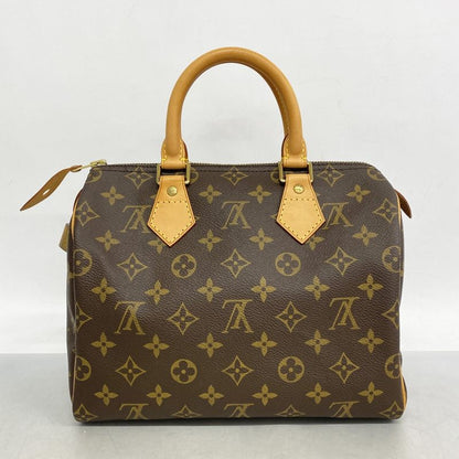 Louis Vuitton Handbag Monogram Speedy 25 M41109 Brown Ladies